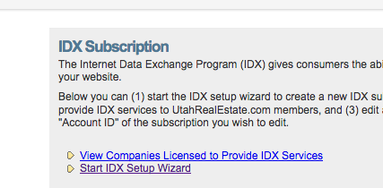 IDX Wizards